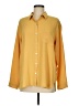 J.Jill 100% Polyester Color Block Yellow Long Sleeve Blouse Size M - photo 1