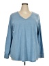 Torrid Blue 3/4 Sleeve T-Shirt Size 3X Plus (3) - photo 1