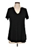Vocal Black Short Sleeve Top Size L - photo 1