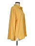 J.Jill 100% Polyester Color Block Yellow Long Sleeve Blouse Size M - photo 4