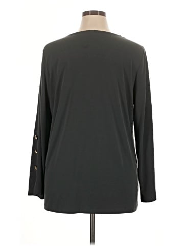 Susan Graver Long Sleeve Top (view 2)