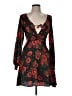 Free People 100% Polyester Hearts Black Cocktail Dress Size 6 - photo 1