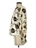 MELLODAY Print Ivory Long Sleeve Blouse Size S - photo 5