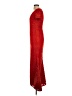 St. John 100% Polyester Red Cocktail Dress Size 4 - photo 5