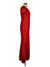 St. John 100% Polyester Red Cocktail Dress Size 4 - photo 4