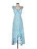 Derek Heart Blue Casual Dress Size S - photo 1