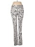 Helmut Lang Animal Print Silver Casual Pants Size 2 - photo 1