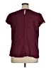 Talbots Burgundy Short Sleeve Blouse Size 16 - photo 2