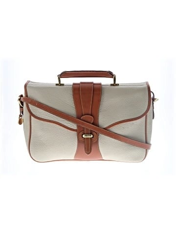 Dooney & Bourke Leather Messenger (view 1)