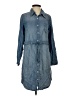 Lee 100% Lyocell Blue Casual Dress Size 2 - photo 1