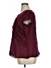 Talbots Burgundy Short Sleeve Blouse Size 16 - photo 5