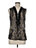 Unbranded 100% Polyester Black Sleeveless Blouse Size M - photo 1
