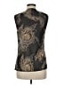 Unbranded 100% Polyester Black Sleeveless Blouse Size M - photo 2