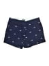 British Khaki Print Blue Shorts Size 2 - photo 1