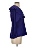 Catherine Malandrino Blue 3/4 Sleeve Blouse Size 4 - photo 4