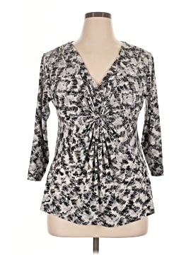 Daisy Fuentes 3/4 Sleeve Blouse