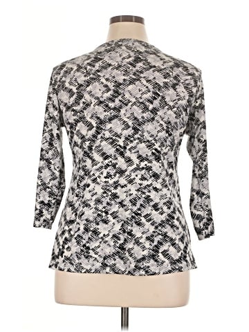 Daisy Fuentes 3/4 Sleeve Blouse (view 2)