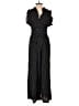 Max Studio Polka Dots Black Jumpsuit Size XS - photo 2