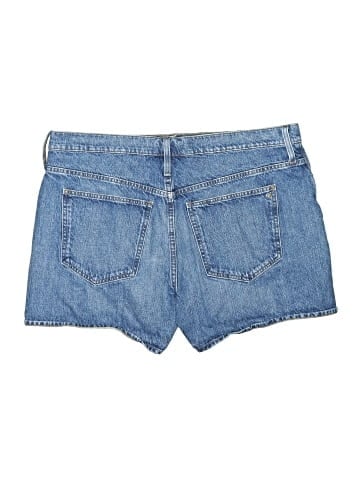 Madewell Relaxed Mid-Length Denim Shorts in Kimbrough Wash: Side-Slit Edition (view 2)