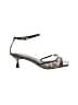 Assorted Brands Animal Print Gray Sandals Size 6 1/2 - photo 1
