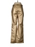 Boston Proper 100% Polyurethane Metallic Gold Khakis Size 8 - photo 2
