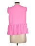 Amanda Uprichard 100% Polyester Pink Sleeveless Blouse Size L - photo 2