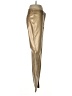 Boston Proper 100% Polyurethane Metallic Gold Khakis Size 8 - photo 4