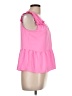 Amanda Uprichard 100% Polyester Pink Sleeveless Blouse Size L - photo 4