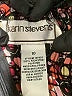 Karin Stevens 100% Polyester Print Brown Casual Dress Size 10 - photo 7