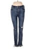 Free People Hearts Blue Jeans Size 26 waist - photo 1