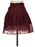 The Letter 100% Polyester Burgundy Formal Skirt Size XS - photo 2