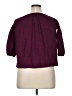 Old Navy Burgundy 3/4 Sleeve Blouse Size 14 - photo 2
