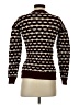 VVB Victoria Beckham Chevron-herringbone Brown Pullover Sweater Size S - photo 2