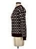 VVB Victoria Beckham Chevron-herringbone Brown Pullover Sweater Size S - photo 5
