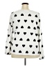 Unbranded Hearts White Pullover Sweater Size 2X (estimated) - photo 2