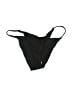MILLY Cabana Solid Black Swimsuit Bottoms Size S - photo 1