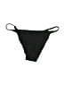 MILLY Cabana Solid Black Swimsuit Bottoms Size S - photo 2