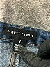Almost Famous Blue Denim Shorts Size 7 - photo 3
