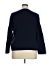Gap 100% Cotton Solid Blue Pullover Sweater Size XL - photo 2