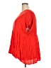 Andree by UNIT 100% Rayon Red Short Sleeve Blouse Size 3X - photo 5