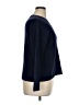 Gap 100% Cotton Solid Blue Pullover Sweater Size XL - photo 4