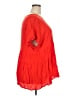 Andree by UNIT 100% Rayon Red Short Sleeve Blouse Size 3X - photo 4