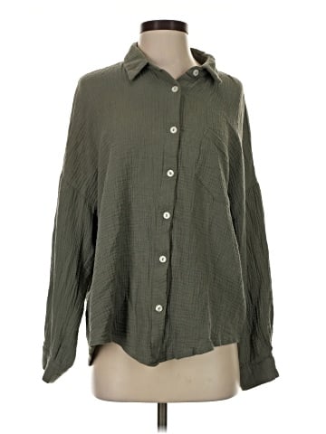 Automet Long Sleeve Button-Down Shirt (view 1)