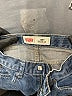 Levi's 100% Cotton Blue Jeans Size 10 R - photo 3