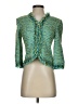 St. John Couture Tweed Green Blazer Size 2 - photo 1