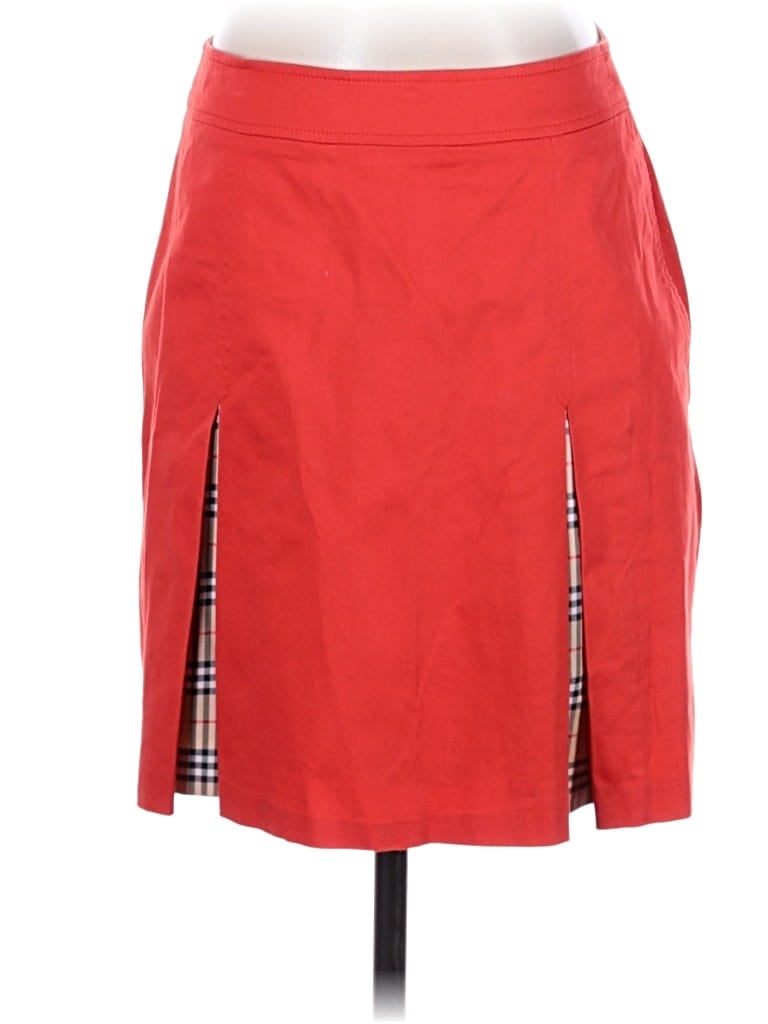 Pre-owned Burberry Golf Casual Skirt In Red