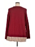 Cj Banks 100% Cotton Burgundy Pullover Sweater Size 1X - photo 2