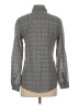 J. McLaughlin Houndstooth Gray Long Sleeve Button-Down Shirt Size XS - photo 2