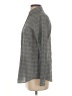 J. McLaughlin Houndstooth Gray Long Sleeve Button-Down Shirt Size XS - photo 5