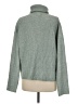 H&M Solid Green Turtleneck Sweater Size M - photo 2
